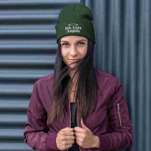 IA Embroidered Beanie - Image 4