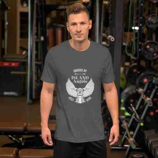Abused By (smaller design) Unisex t-shirt - Image 8