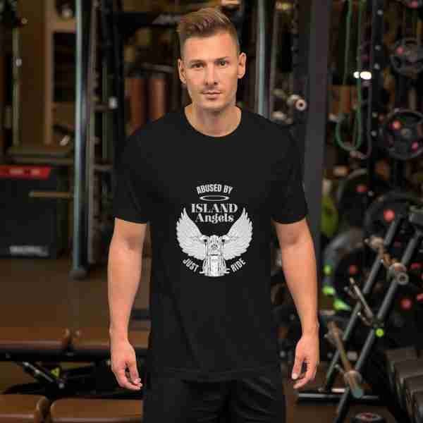 Abused By (smaller design) Unisex t-shirt - Image 2