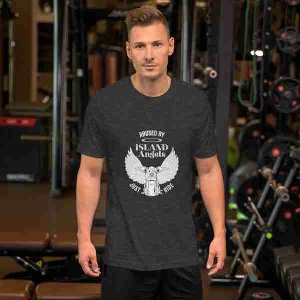 Abused By (smaller design) Unisex t-shirt - Image 7