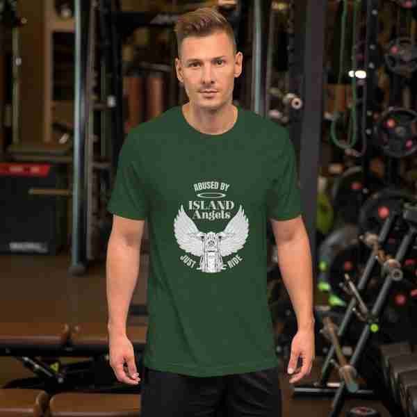 Abused By (smaller design) Unisex t-shirt - Image 6